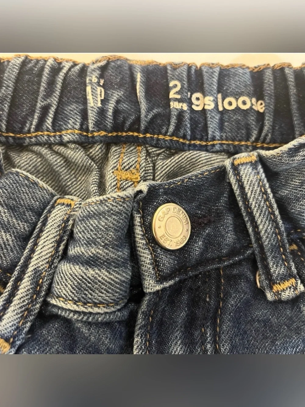 Gap Boys Denim 90s Loose Shorts